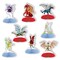Party Central Club Pack of 12 Blue and Red Fairy and Dragon Mini Centerpiece Table Top Decors 5"